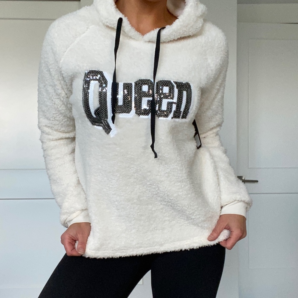 Sherpa “Queen” Hoodie